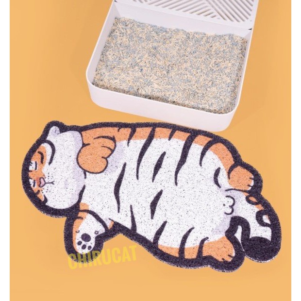 Thảm Chống Văng Cát Fat Tiger Thảm Chùi Chân Thấm Hút Nước Lưu Cát Văng