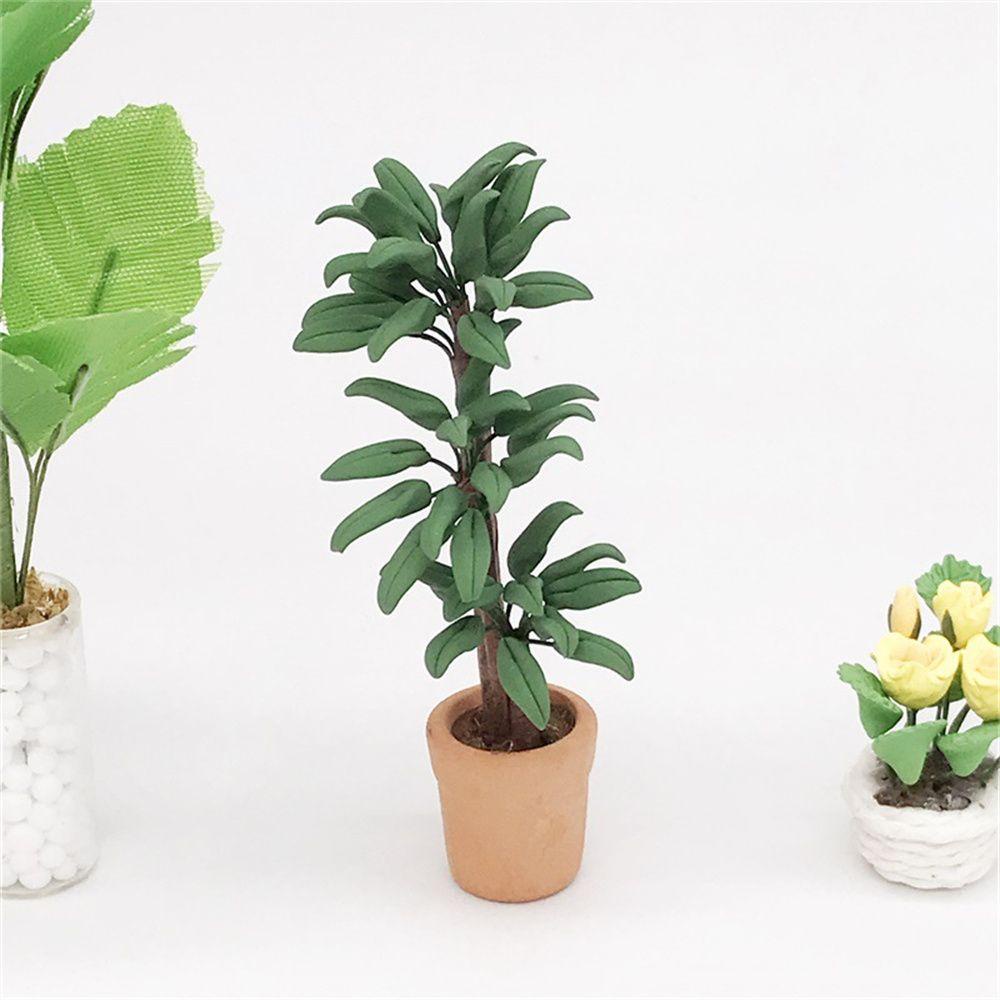 Đồ Chơi Mô Hình Chậu Cây Mini Trang Trí Nhà Búp Bê