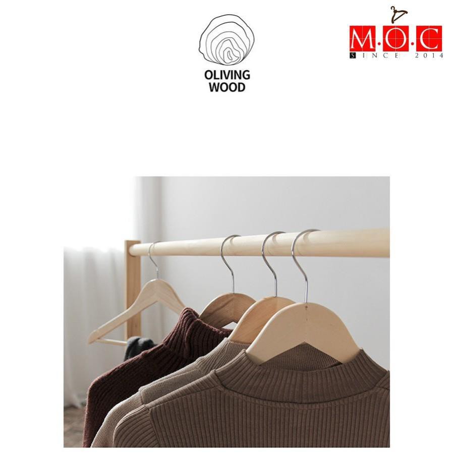 GIÁ TREO QUẦN ÁO THANH ĐƠN- MÀU GỖ/ MÀU TRẮNG - SINGLE HANGER