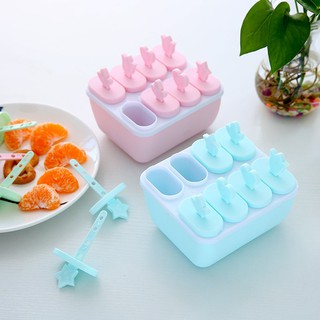 Bộ khuôn làm kem 8 que cao cấp