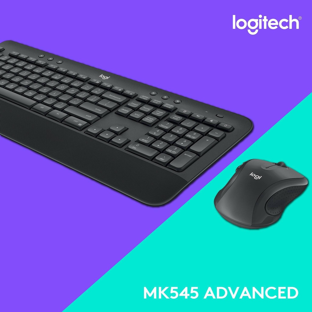 Bộ Bàn Phím và Chuột Logitech MK545 - Hàng Chính Hãng