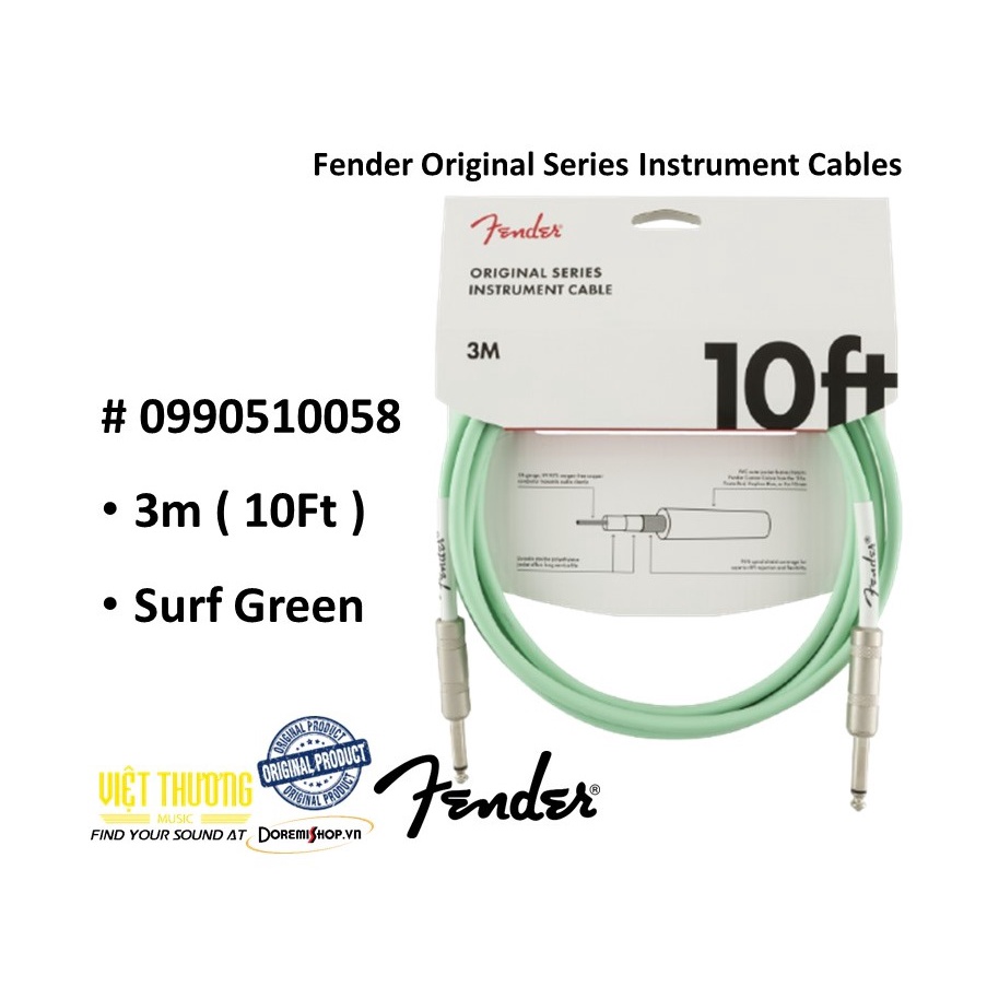 Dây tín hiệu âm thanh chính hãng Fender Original Cables