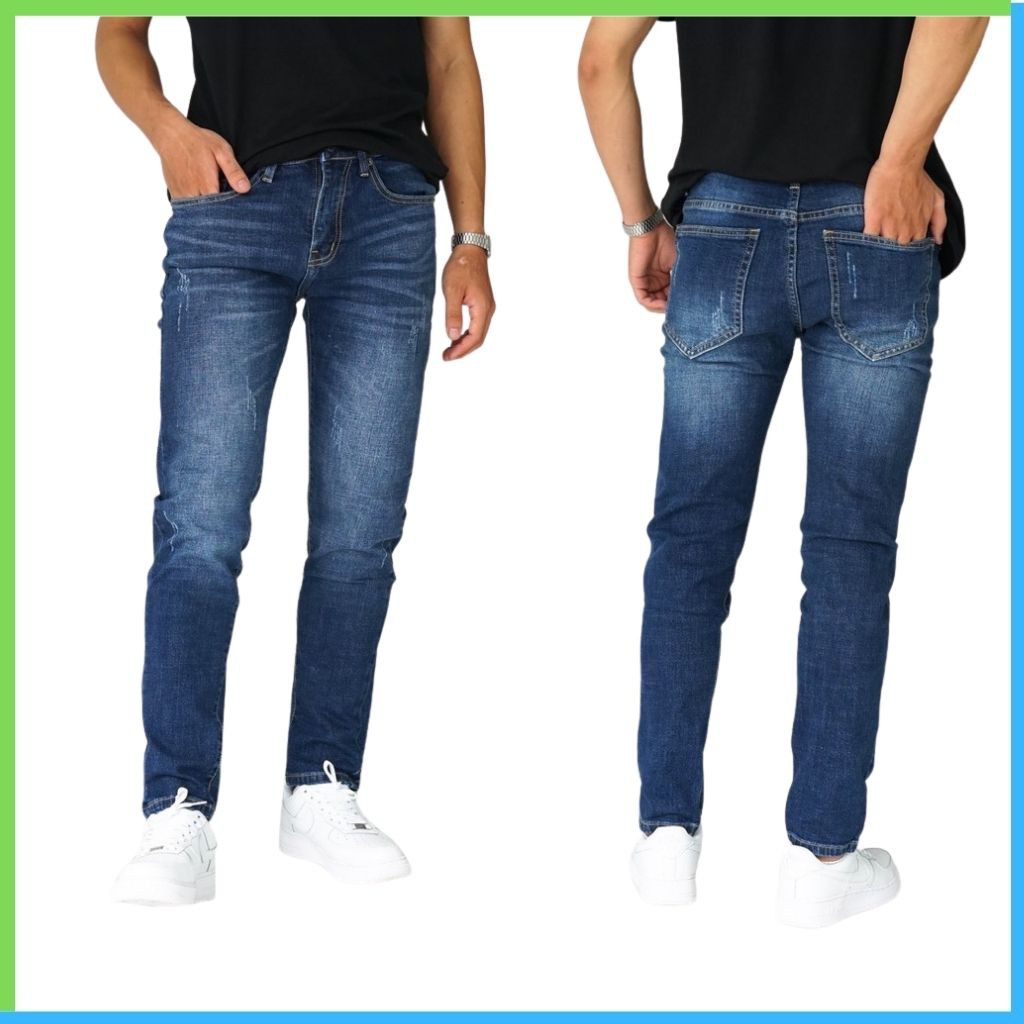 Quần Jean Nam Cao Cấp Trẻ Trung Co Dãn Thoải Mái | BigBuy360 - bigbuy360.vn