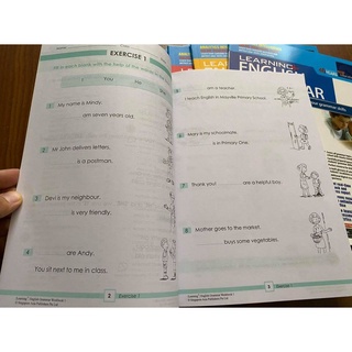 [Big Sale!] Bộ nhập 6q - Learning English grammar