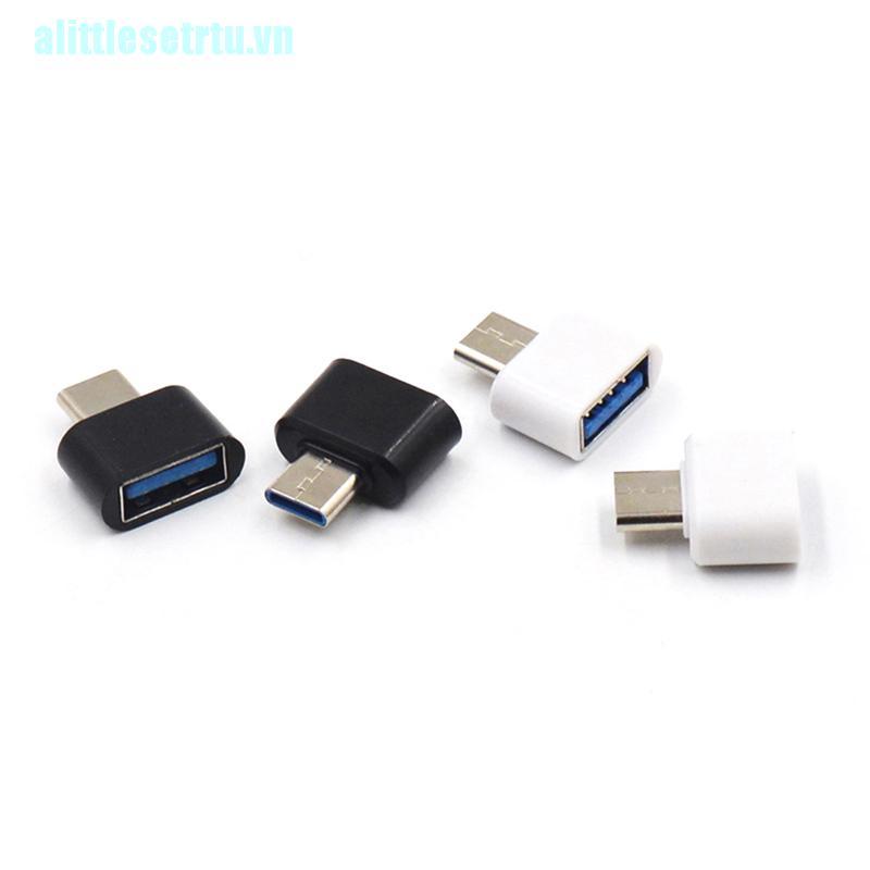 Bộ 2 đầu chuyển đổi OTG USB type c sang USB 2.0 chất lượng