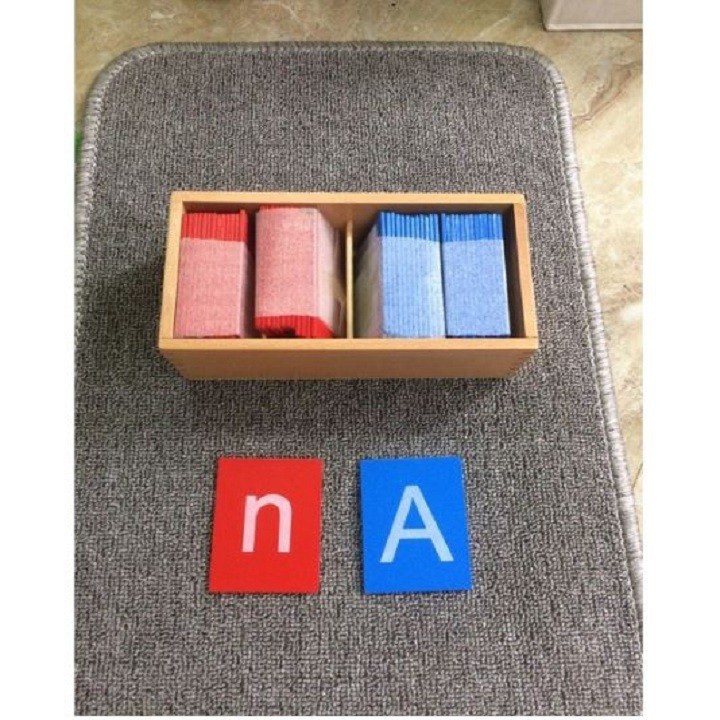 Bộ Chữ Cái Nhám  #Giáo Cụ Montessori