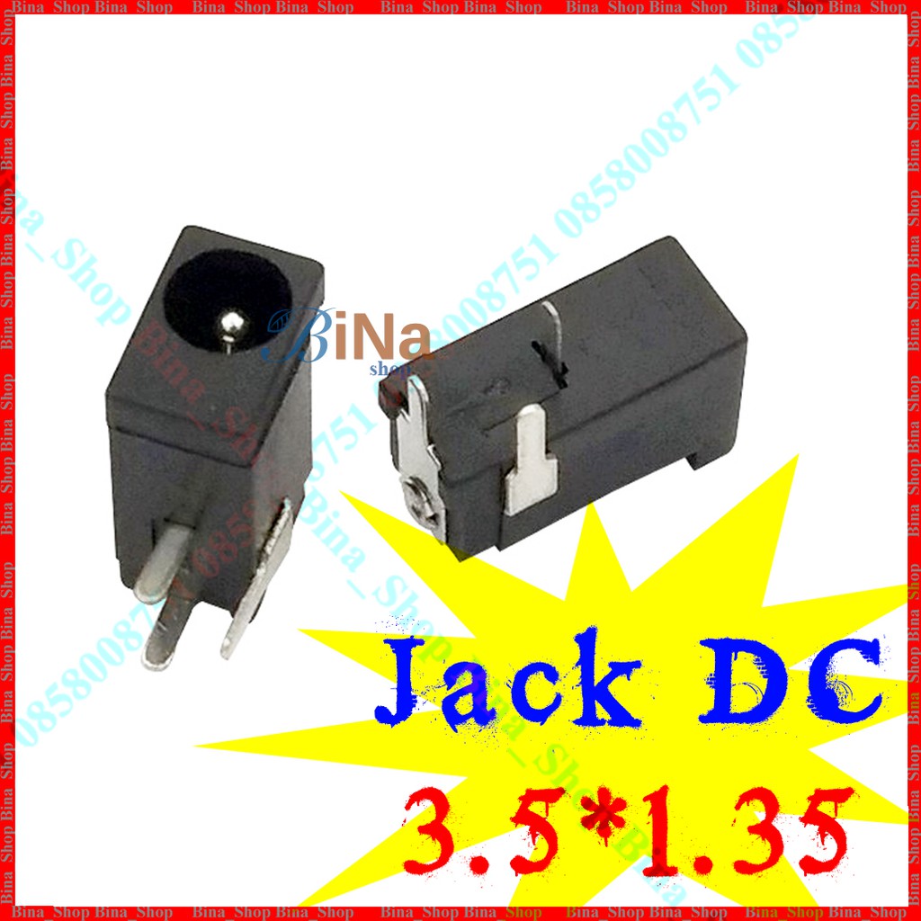 [3 cái] Jack DC 3.5x1.35mm