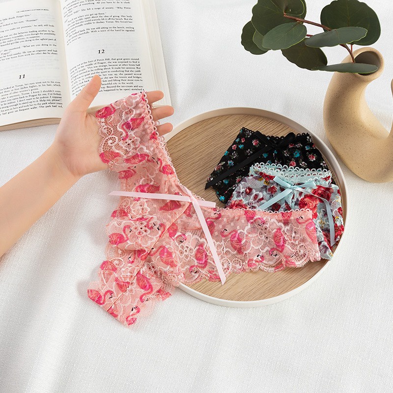Quần Lót Nữ Lọt Khe - Quần Chíp Nữ Chữ Y Sexy Ren Họa Tiết Mềm Mại [ 8115 ] | BigBuy360 - bigbuy360.vn