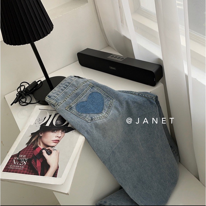 Quần ống dung túi Tim 8003