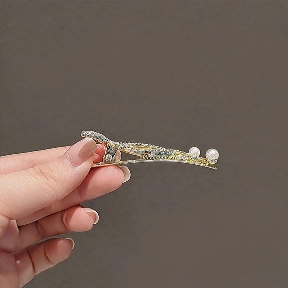 Kẹp Tóc Hình Bướm Chất Liệu Hợp Kim Phong Cách Thời Trang Hàn Quốc