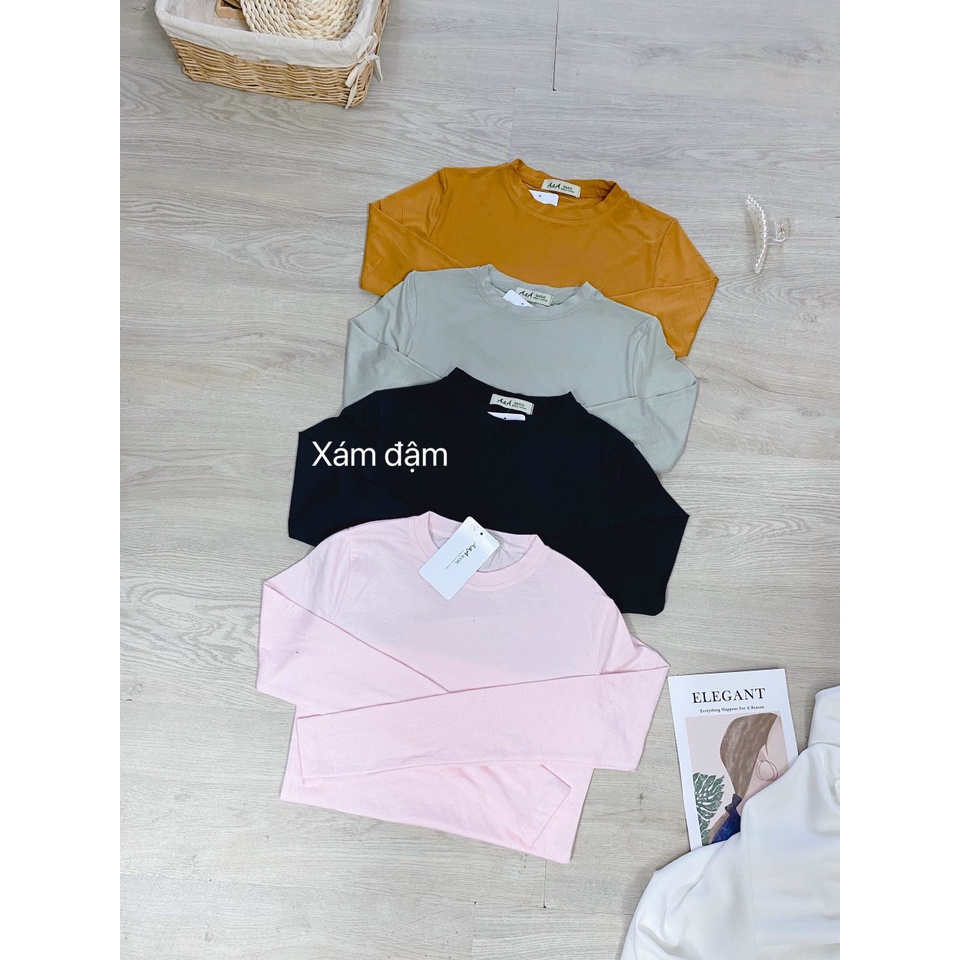 Combo 3 áo thun body tay dài ( được chọn màu)