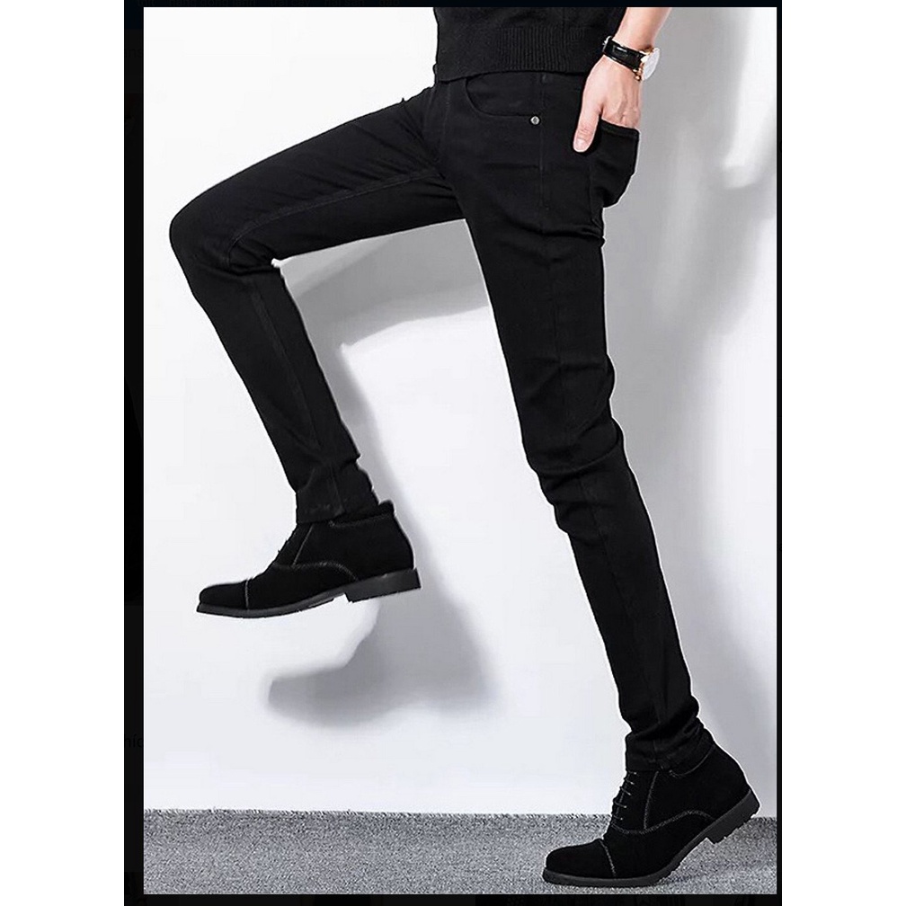 QUẦN JEAN NAM ĐEN TRƠN ĐỦ SIZE NHỎ ĐẾN LỚN SHOP 3.Q00