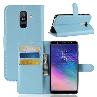 Bao da nắp gập cho Samsung A6 Plus 2018