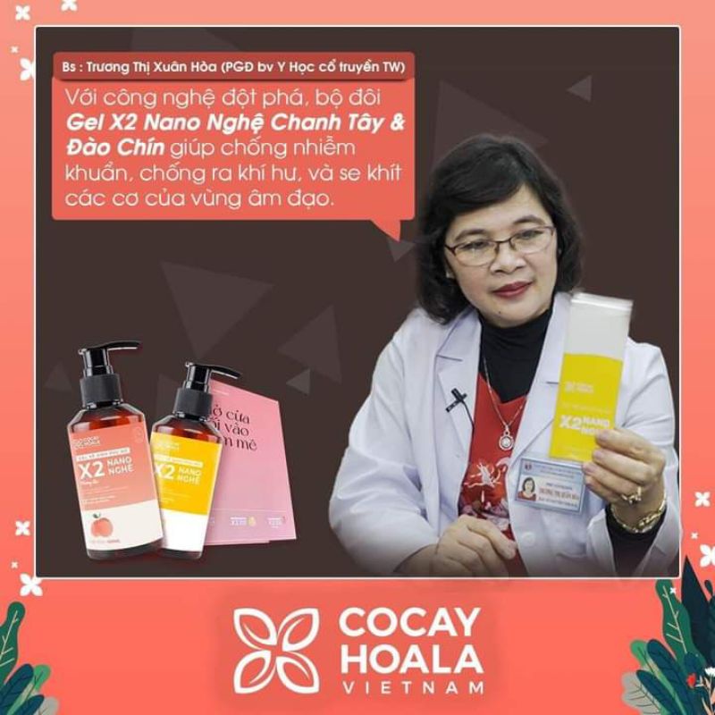 [CHÍNH HÃNG] DUNG DỊCH VỆ SINH X2NANO NGHỆ