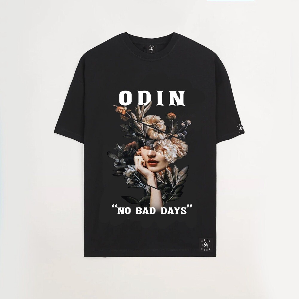 Áo thun Oversize No Bad Days, áo phông T shirt nam nữ unisex, Odin Clothing