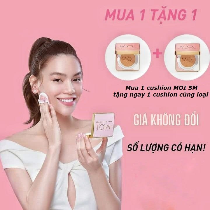 MUA 1 TẶNG 1 - Phấn Nước và Phấn Phủ 5M Baby Skin MOI Hồ Ngọc Hà