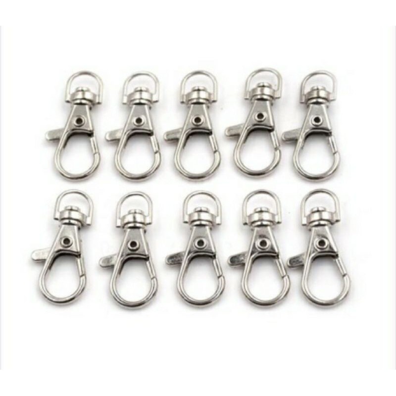 Móc khoá càng cua, gắn quần, treo móc khoá