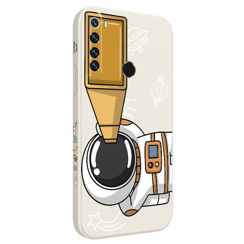 Ốp lưng Phi hành gia ngắm sao Phone Case For Xiaomi Redmi Note 8 7 Pro 8Pro 7Pro Ốp lưng thời trang hình vuông