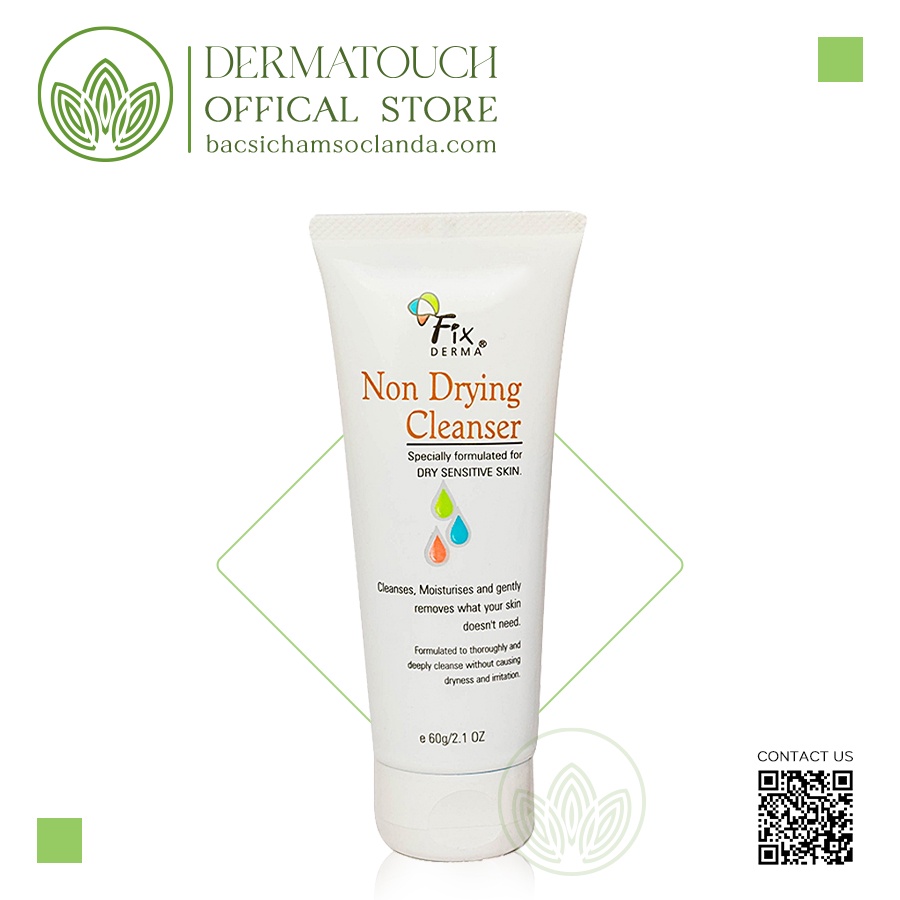 Sữa rửa mặt Fixderma Non Drying Cleanser