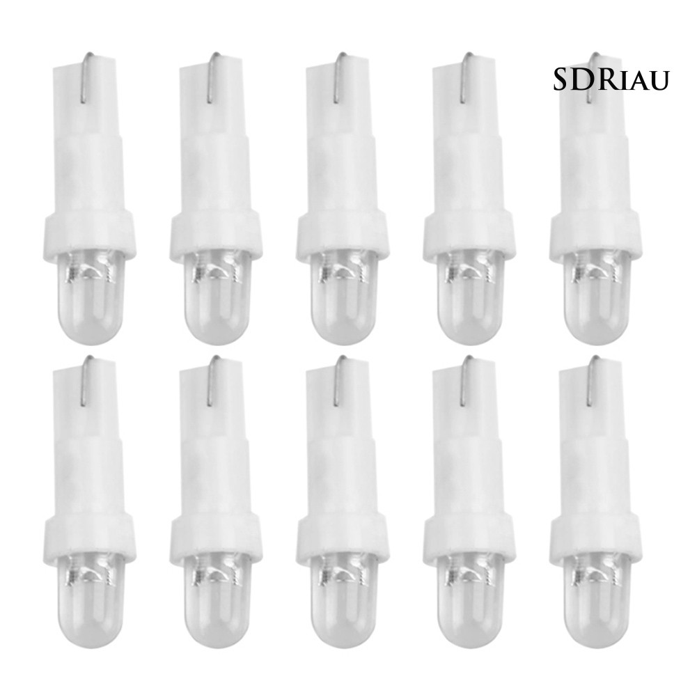 Set 10 ĐèN LED 12V T5 Chuyên DụNg Cho BảNg ĐiềU KhiểN Xe Ô Tô