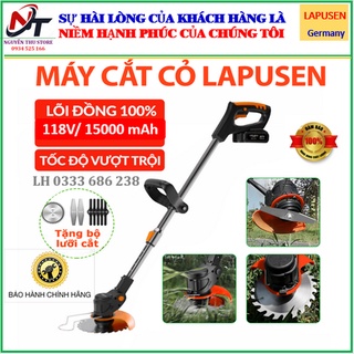 Máy cắt cỏ, tỉa cành pin Lapusen.