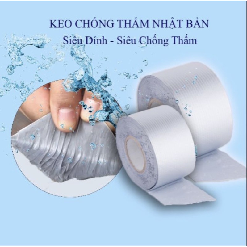 Băng Keo Siêu Dính Waterproof  Chống Thấm Loại 5-10 Cm.