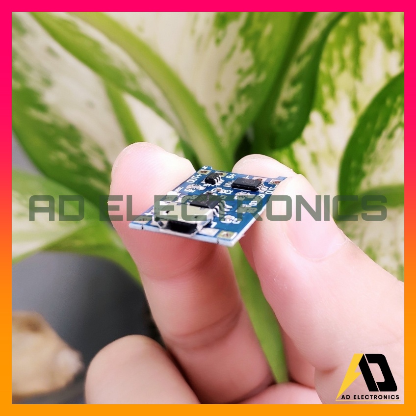 Mạch Sạc Pin 4.2V, 18650, Lithium - Lion, IC TP4056 - Cổng Sạc Micro USB, Type C 5V/4.2V - Có IC Bảo Vệ Quá Dòng, Quá Áp