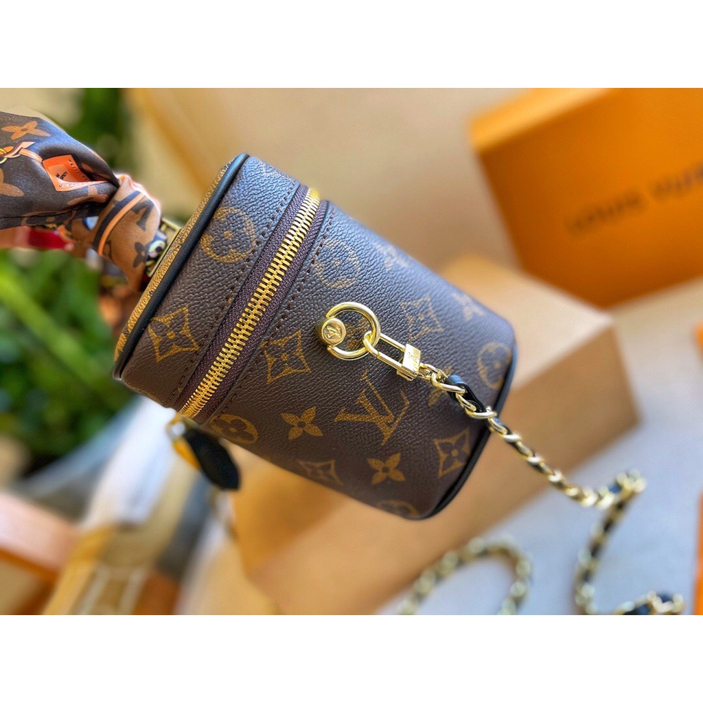 Túi Trống Cặp Lồng Size 19 Chất Da Mềm Đựng Vừa Điện Thoại Tặng Kèm  khăn Lụa Hàng Full bocx  MSP239