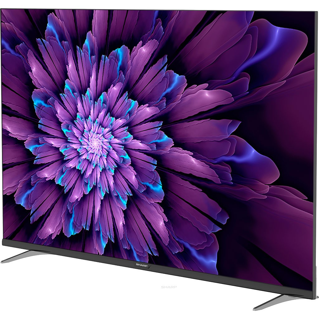 Smart Tivi Sharp 4K 55 inch 4T-C55CJ2X  Kho ứng dụng phong phú:FptPlay,Zing TV,ClipTV,...,hỗ trợ Youtube - Netflix,...