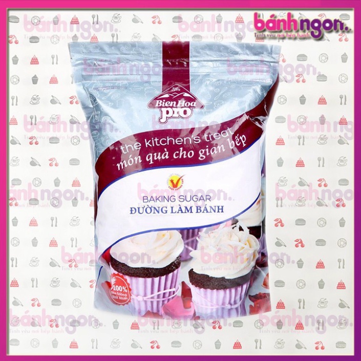 1kg Đường Bột /Đường Xay /Đường Mịn Làm Bánh Biên Hòa