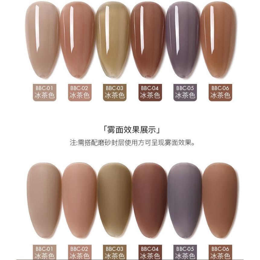 Sơn Gel As vỏ đen Mã BBC ( Cam Kết Chính Hãng - làm khô sơn gel bằng máy hơ uvled )