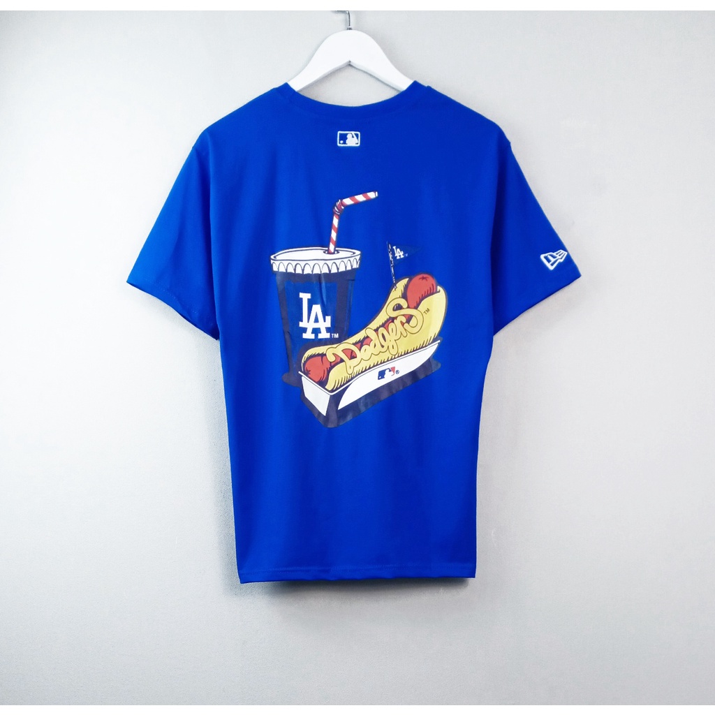 Áo Thun MLB  Áo Phông MLB Nam Nữ Tay Lỡ Form Rộng phối họa tiết  - COTTON 4C 100%