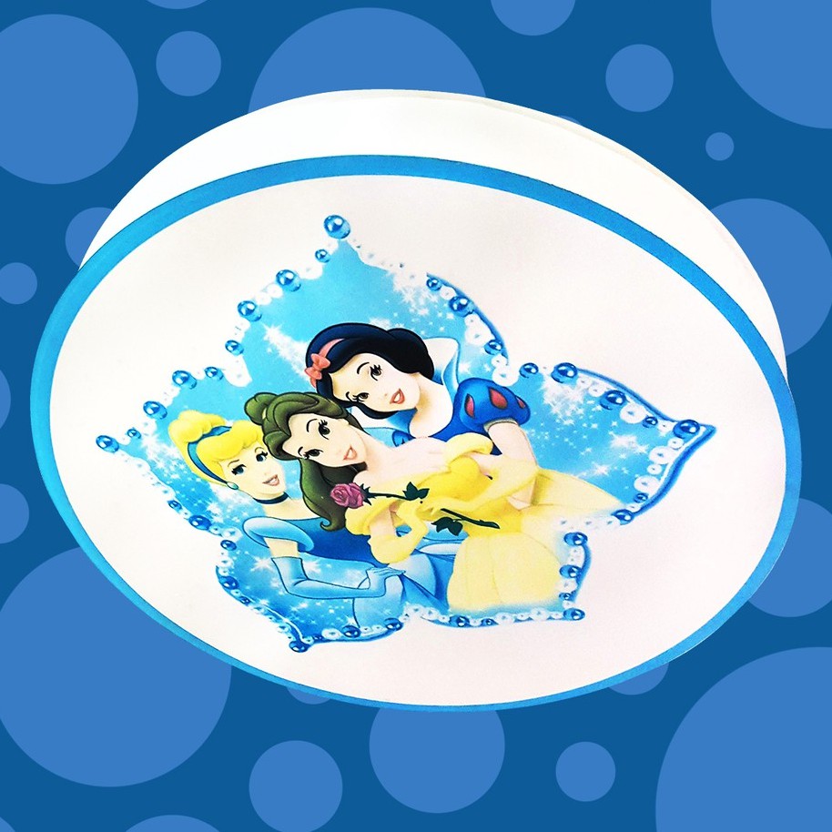 (JP-011C) Đèn Trần Công Chúa Trẻ Em (Disney Princess Children Ceiling Light Bella Cinderella Snow White)