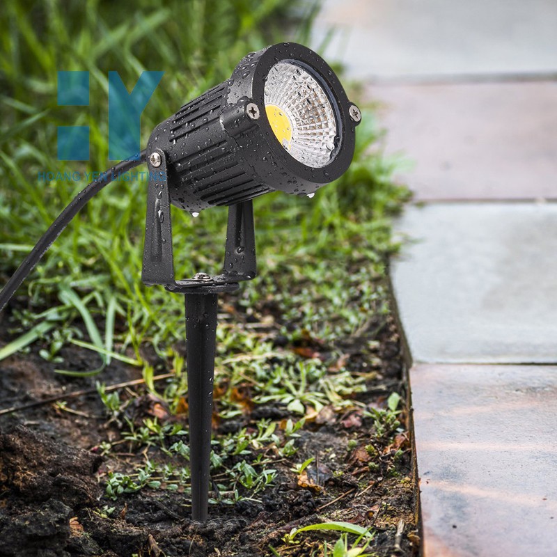 Đèn Led Rọi Cắm Cỏ Sân Vườn 7W, Đèn Rọi Gốc Cây, Đèn Rọi Cột 12W Đèn Trang Trí Tiểu Cảnh Hy2228866