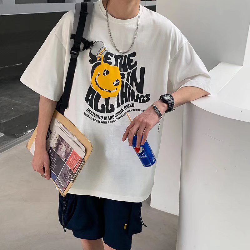 Áo Thun Nam Nữ Unisex - Áo Phông Form Rộng Phong Cách Hàn Quốc