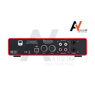 Sound card thu âm Focusrite Scarlett 2i4
