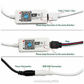 Smart Kickstart Your Party Multifunctional Strip Light With 24Key IR Remote Wifi LED Controller