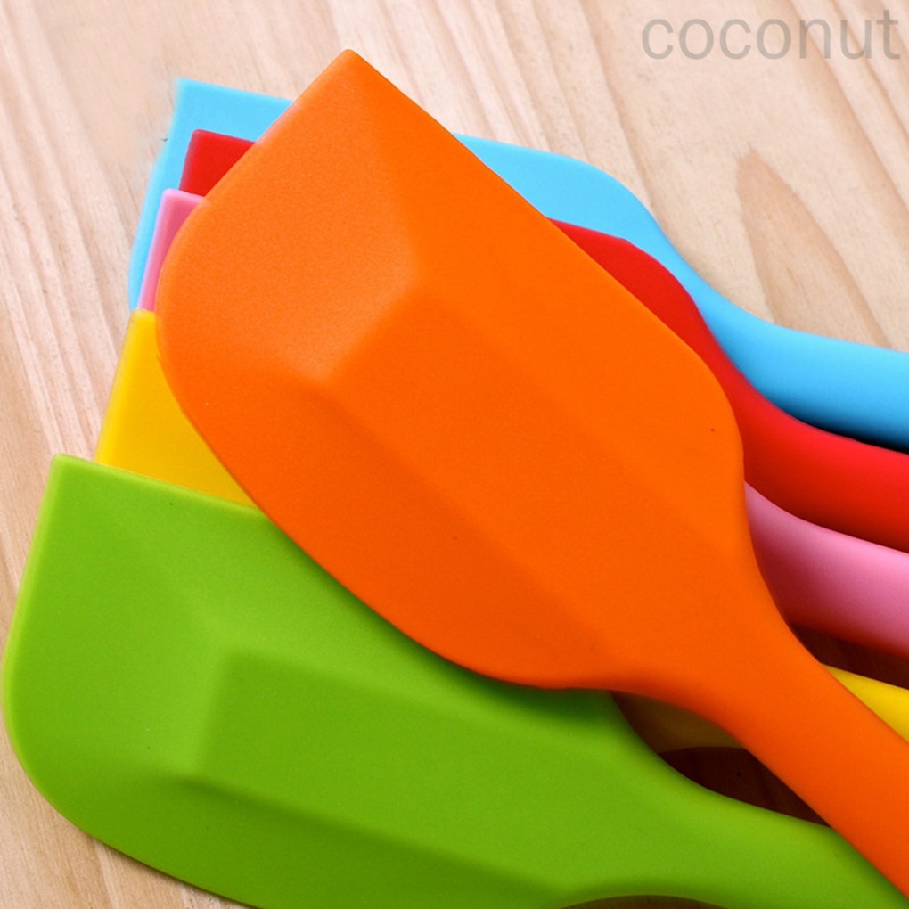 Dụng Cụ Vét Bột Làm Bánh Bằng Silicon Chống Dính Màu Ngẫu Nhiên Diy