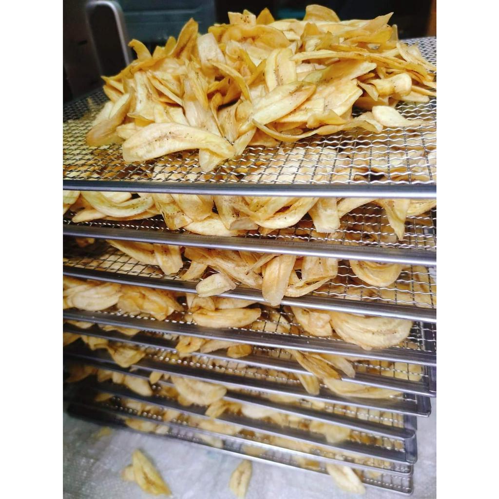 Chuối xanh không đường sấy giòn 500g