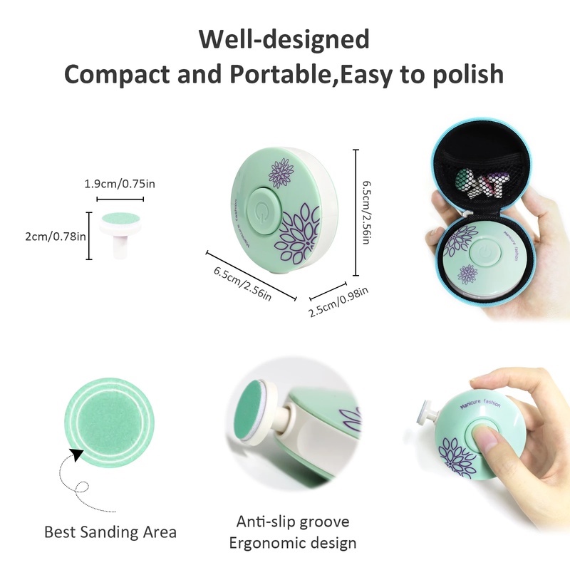 Bộ Dụng Cụ Cắt Móng Tay Bằng Điện Chăm Sóc Cho Bé Sơ Sinh