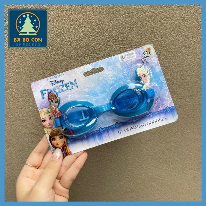 Kính bơi trẻ em Disney Frozen cho bé từ 3-5 tuổi, fullbox hàng new 100%