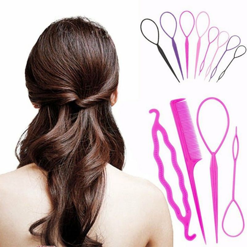 Set 4 dụng cụ hỗ trợ tạo kiểu tóc