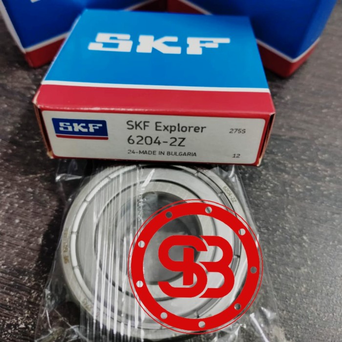 Vòng Bi / Laker / Laher 6204 ZZ / 6204 ZZ C3 SKF Nguyên Bản Chất Lượng Cao