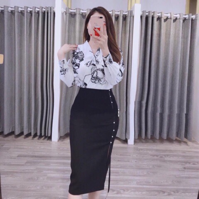 CHÂN VÁY ĐÍNH NGỌC