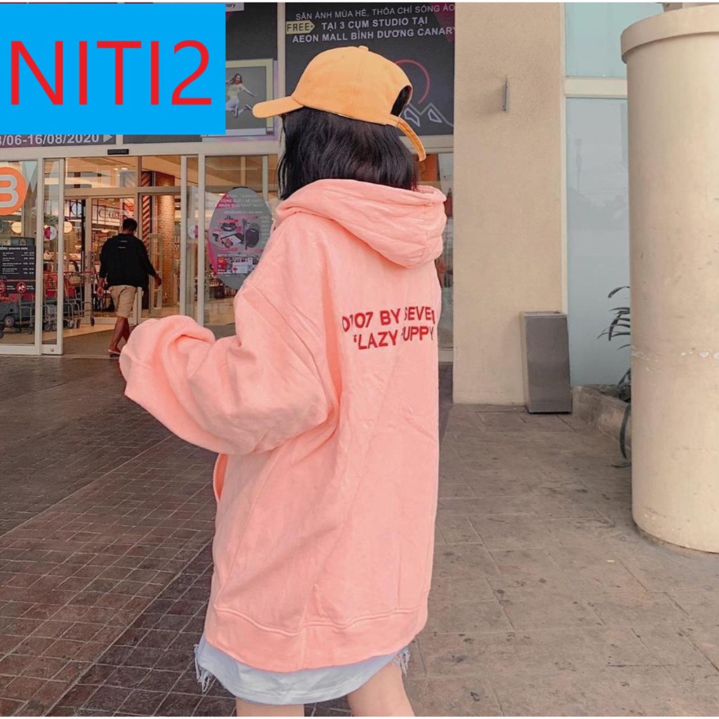 [ FREESHIP ] ÁO KHOÁC HOODIE NỈ NGOẠI NAM NỮ UNISEX FORM RỘNG CAO CẤP NITI2 07.07 CỰC CÁ TÍNH-TH26