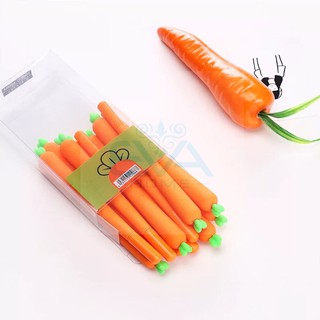 Bút Bi Viết Nước Hình Cà Rốt