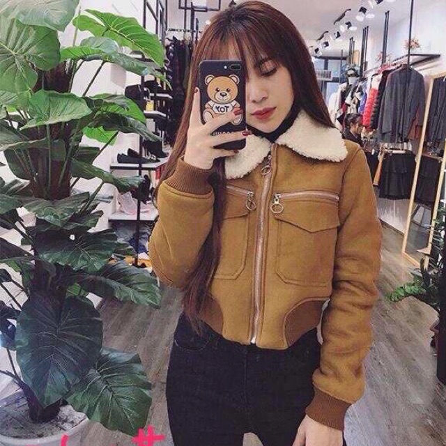Áo lông da lộn                                                                                                          