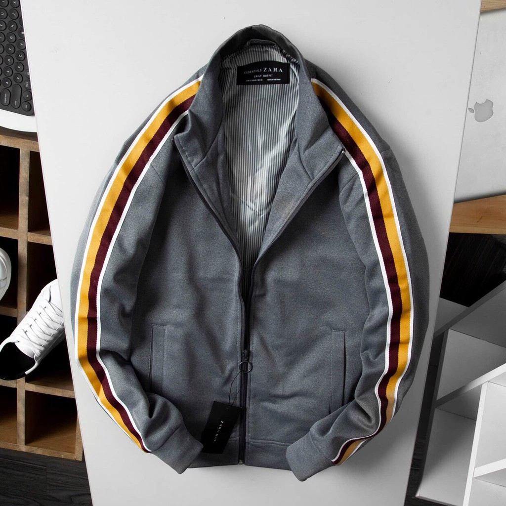 Áo Khoác Nỉ Bông Zara thời trang không mũ