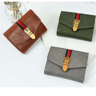 Ví nữ - bóp ngắn cầm tay da PU