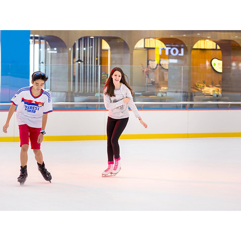 HCM [E-Voucher] Vé vào cửa, Gói thuê giày trượt, Thuê hình hải cẩu tại Sân băng Vincom Ice Rink Landmark 81- T7,CN (TK)